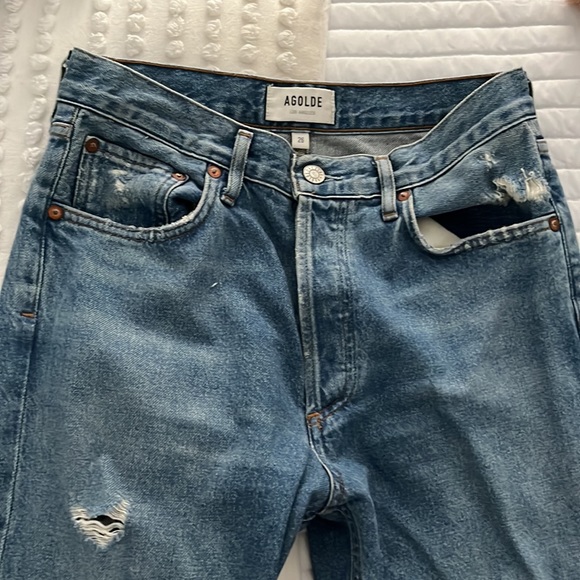 AGOLDE Jamie High Rise Jeans - size 26 - Picture 4 of 7